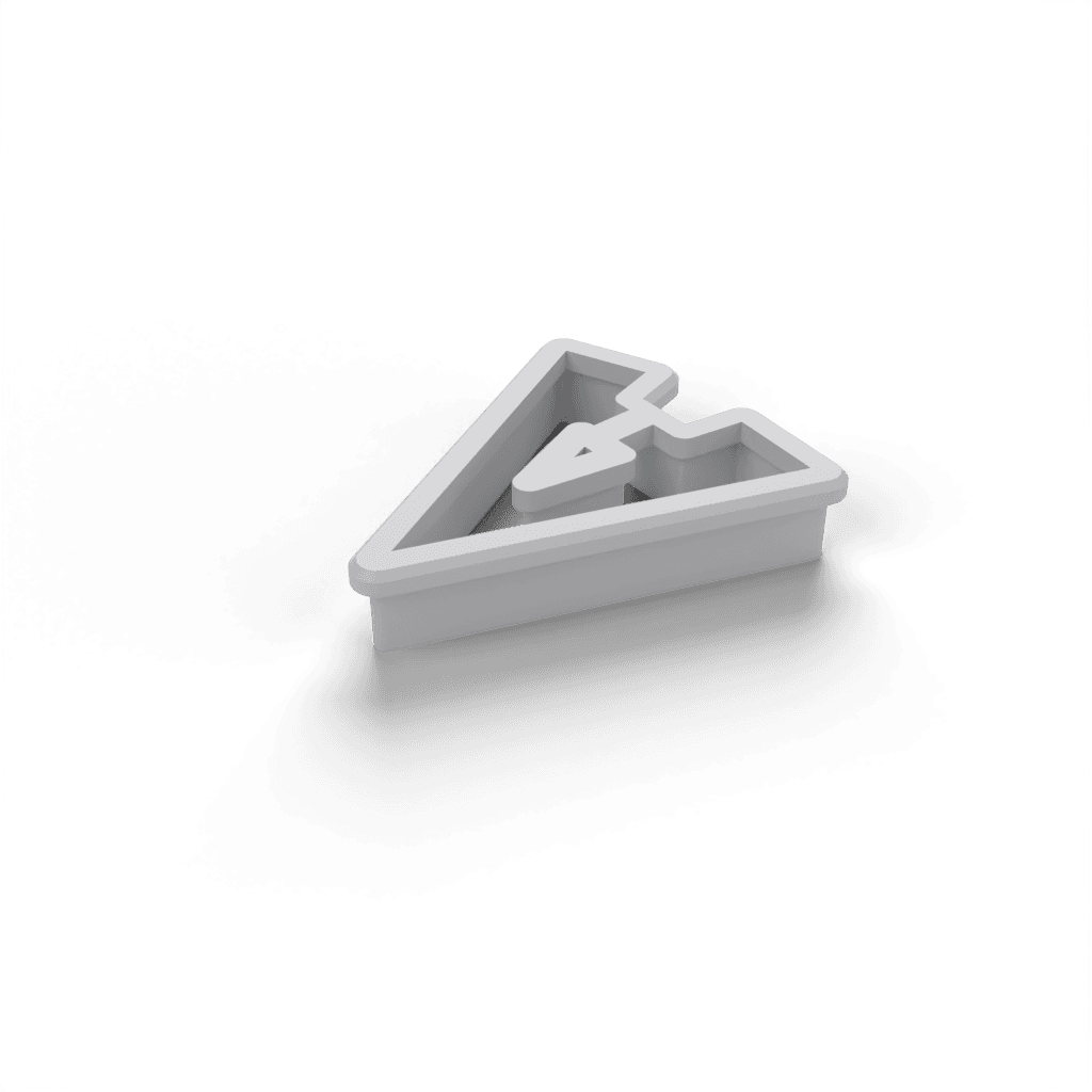 Replacement Letter A Cookie Cutter view 2