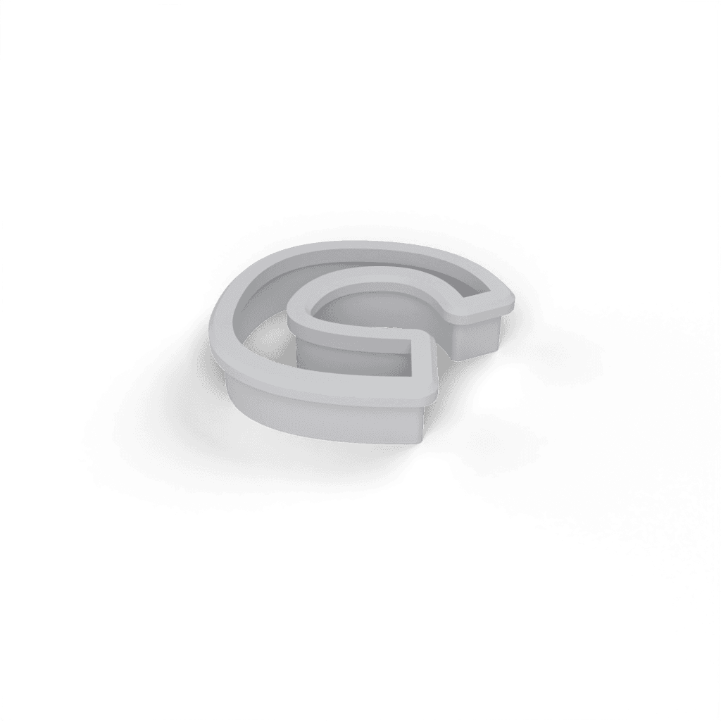 Replacement Letter C Cookie Cutter