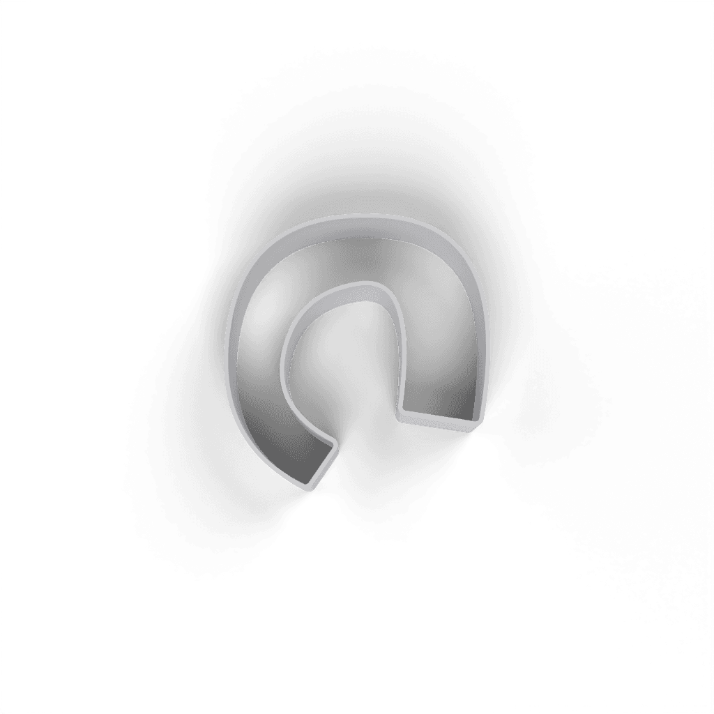 Replacement Letter C Cookie Cutter view 4