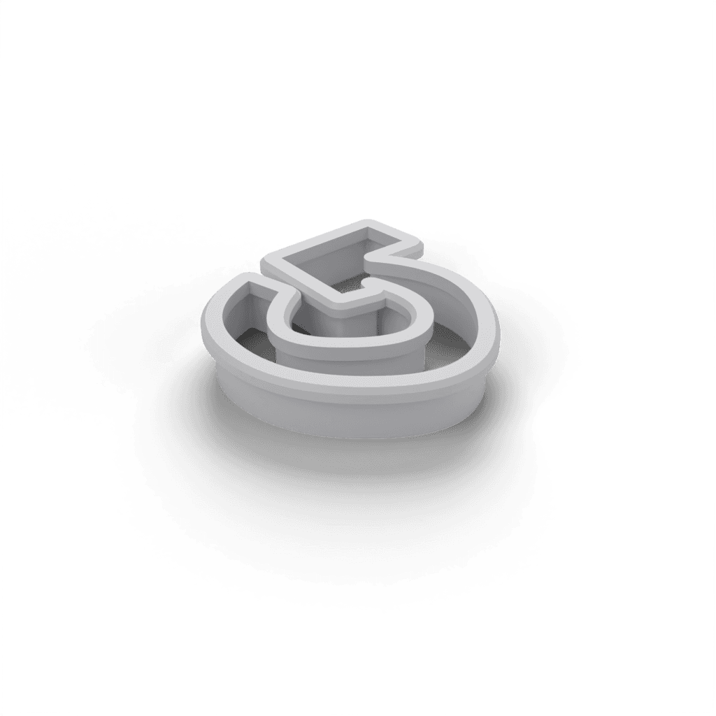 Replacement Letter G Cookie Cutter view 2