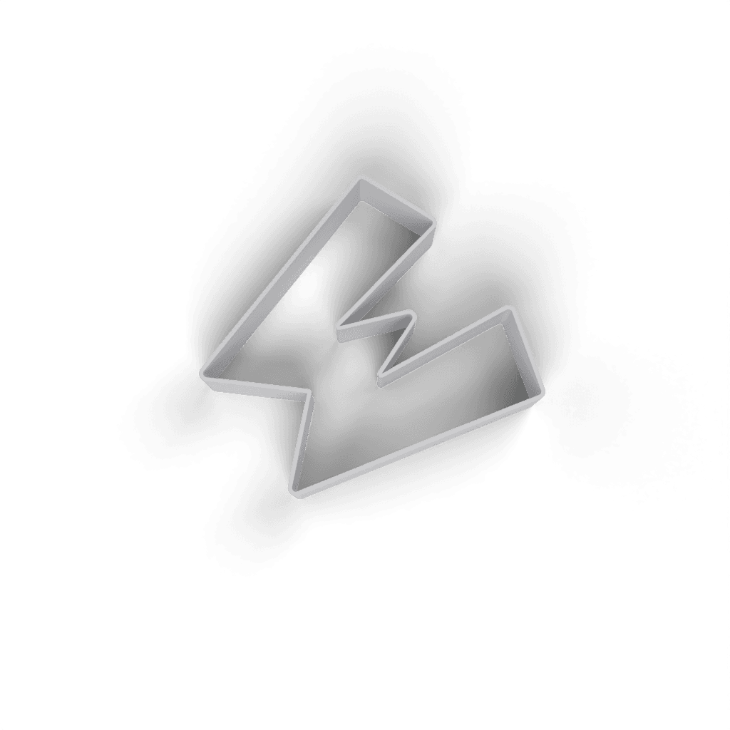 Replacement Letter M Cookie Cutter view 4