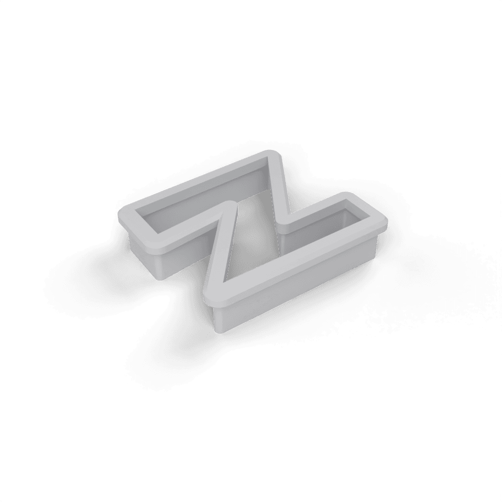 Replacement Letter N Cookie Cutter
