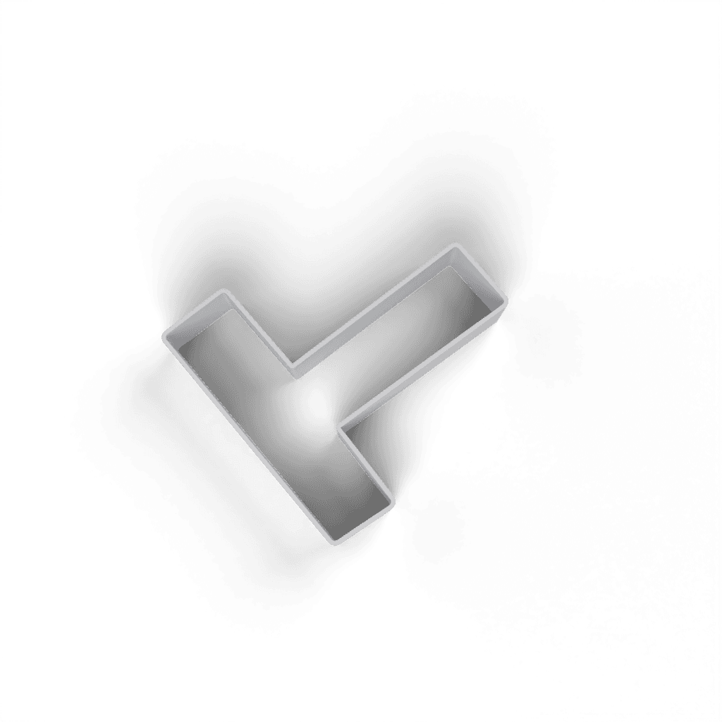 Replacement Letter T Cookie Cutter view 4