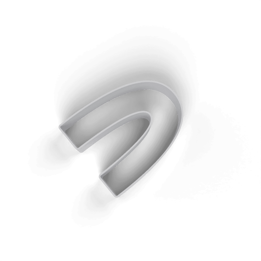 Replacement Letter U Cookie Cutter view 4