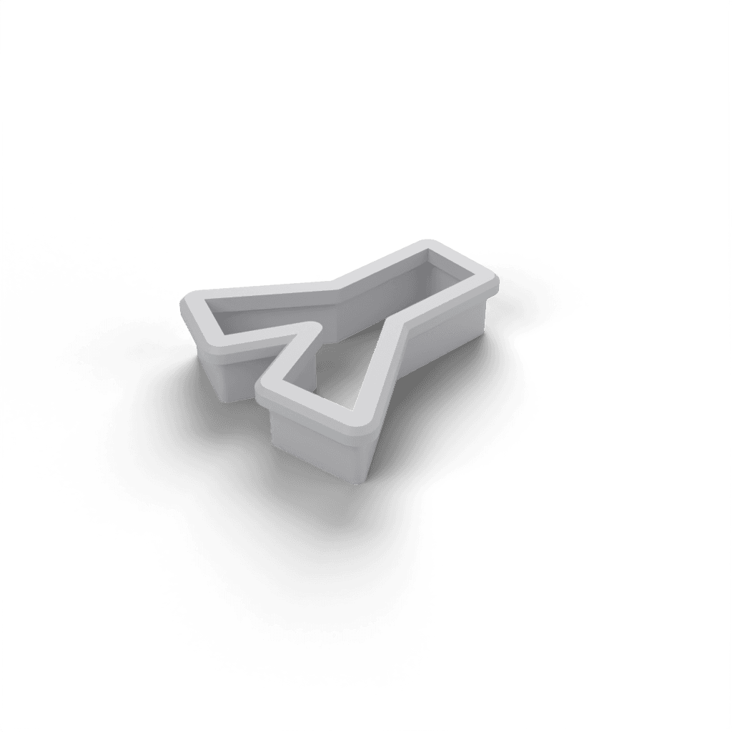 Replacement Letter Y Cookie Cutter view 2