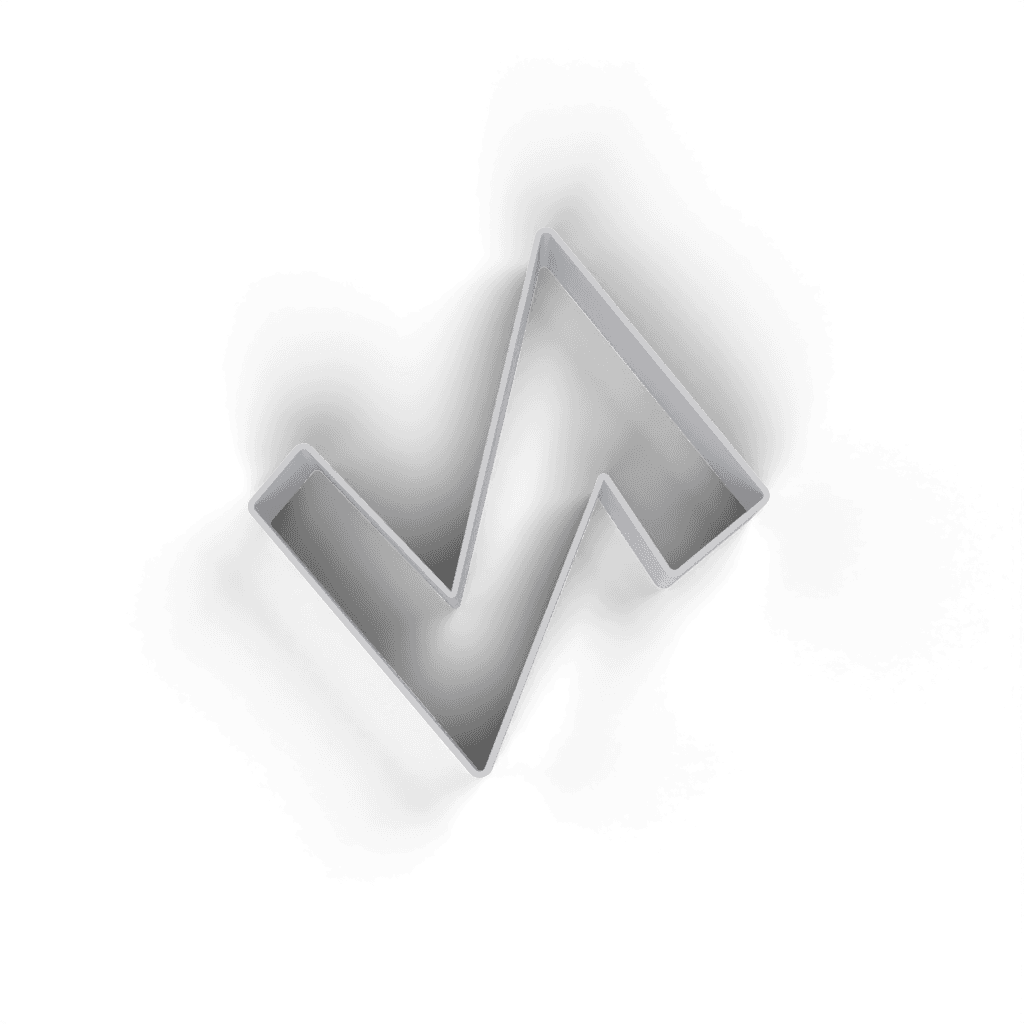 Replacement Letter Z Cookie Cutter view 4