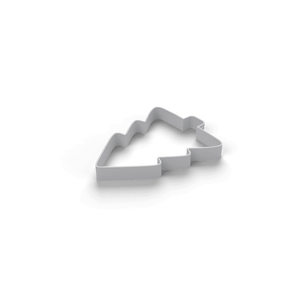 Christmas Tree-C Cookie Cutter view 3