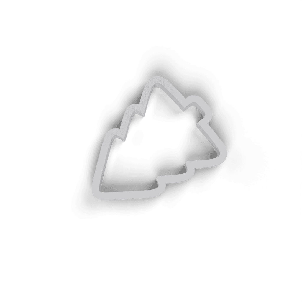 Christmas Tree-C Cookie Cutter view 4