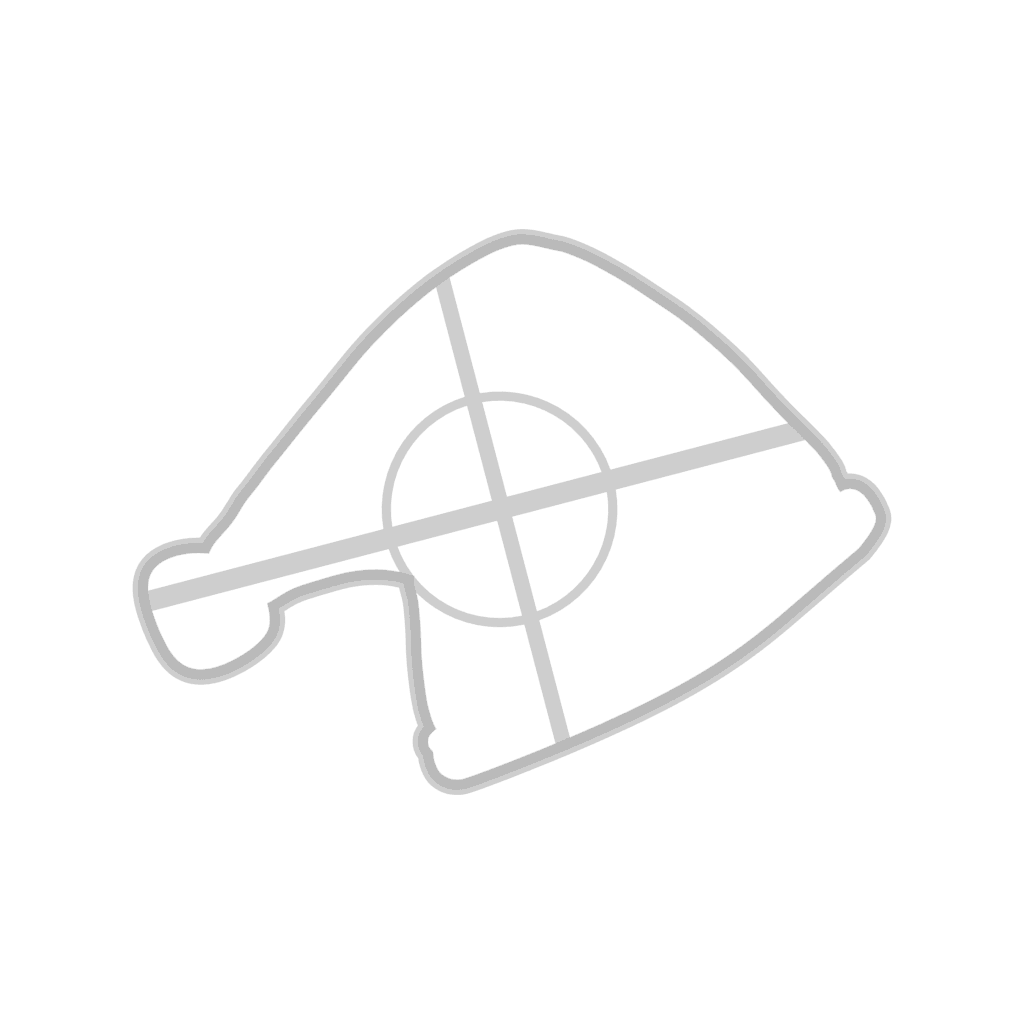 Christmas Santas Hat-A Cookie Cutter
