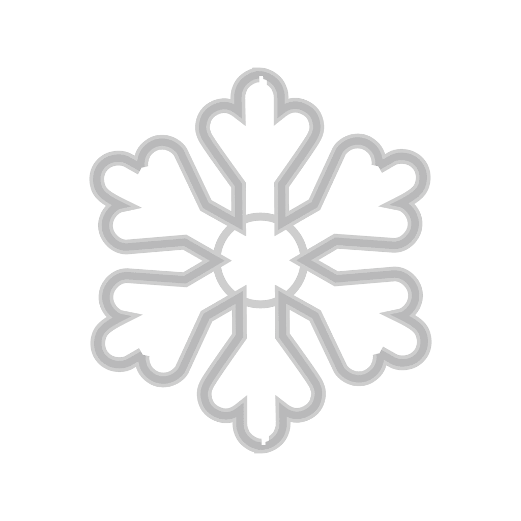 Christmas Snowflake-C Cookie Cutter