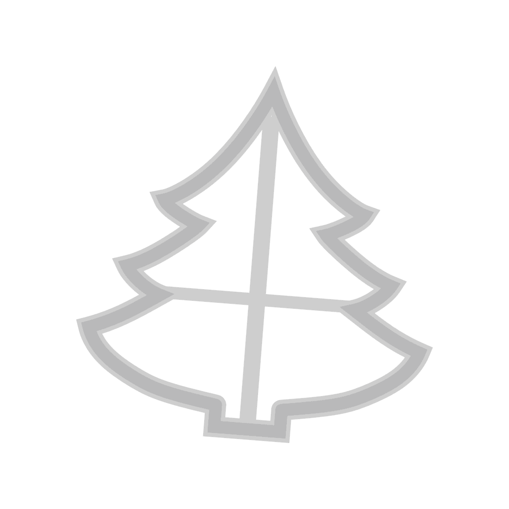Christmas Tree-B Cookie Cutter