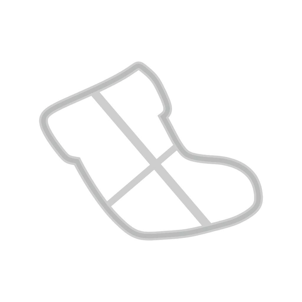 Christmas Stocking-C Cookie Cutter