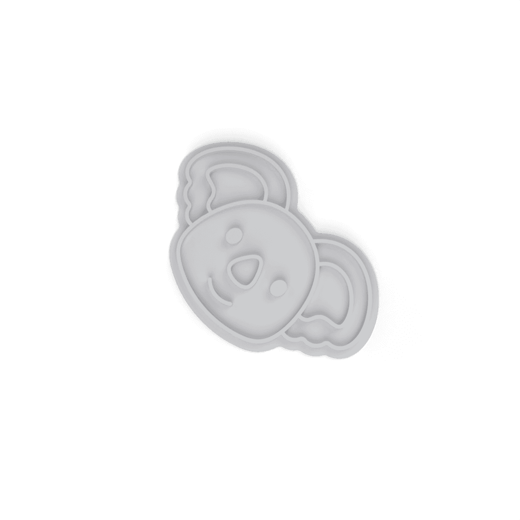 Koala Face Cookie Cutter view 3