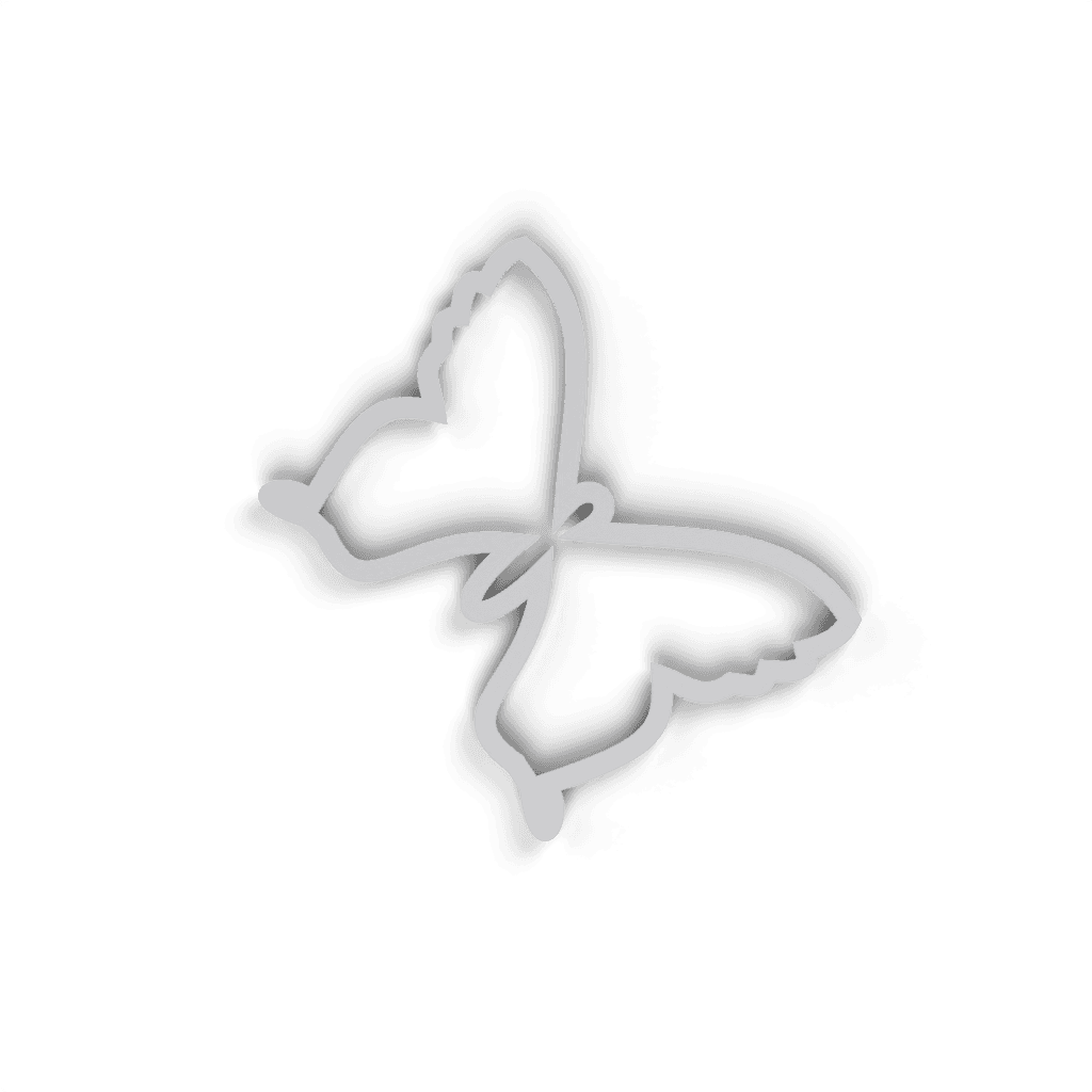 Butterfly Cookie Cutter view 4