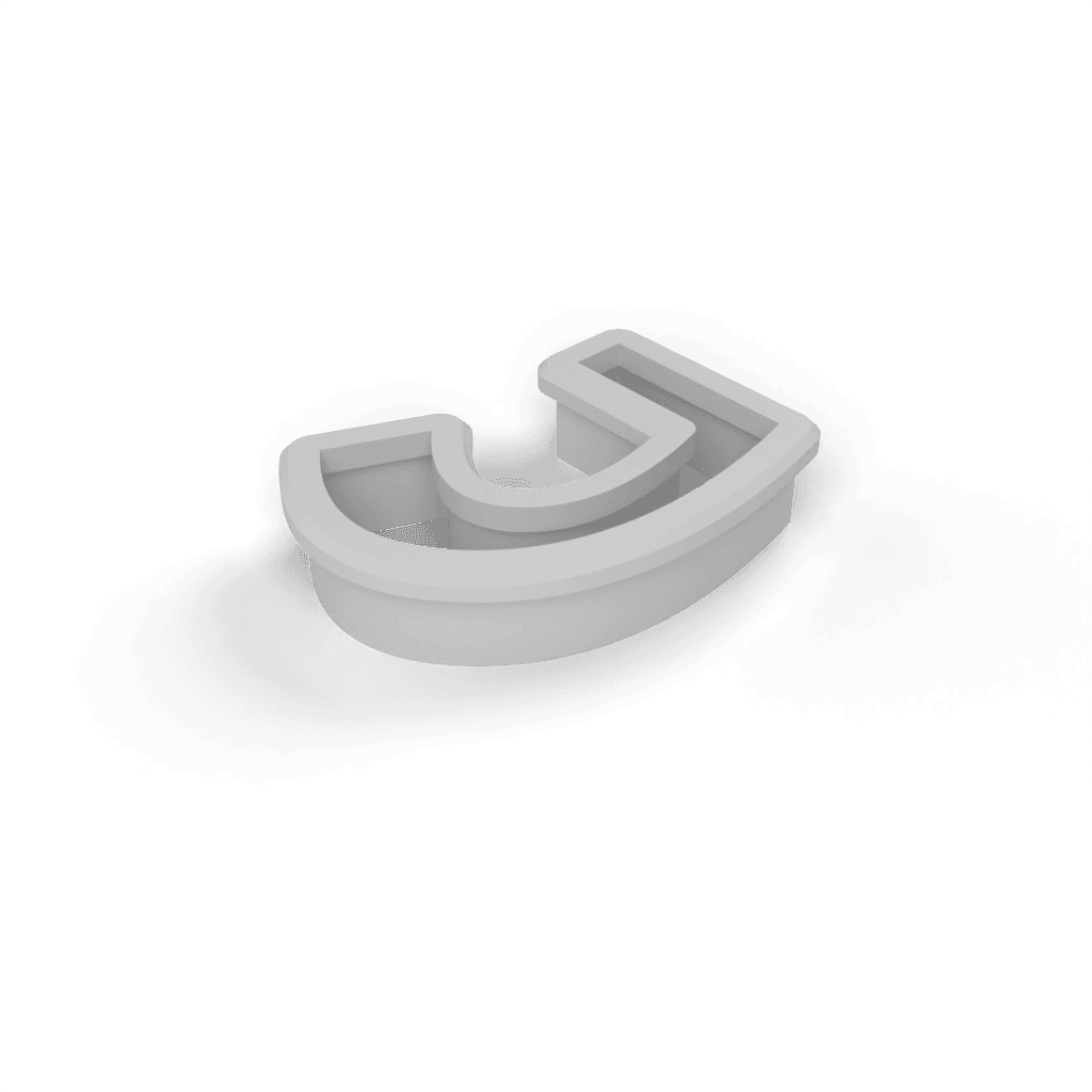 Replacement Letter J Cookie Cutter