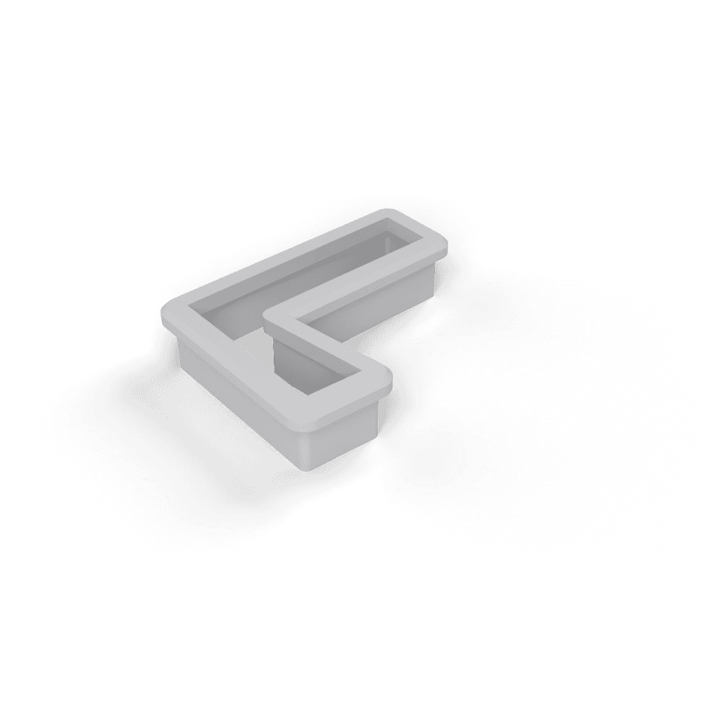 Replacement Letter L Cookie Cutter