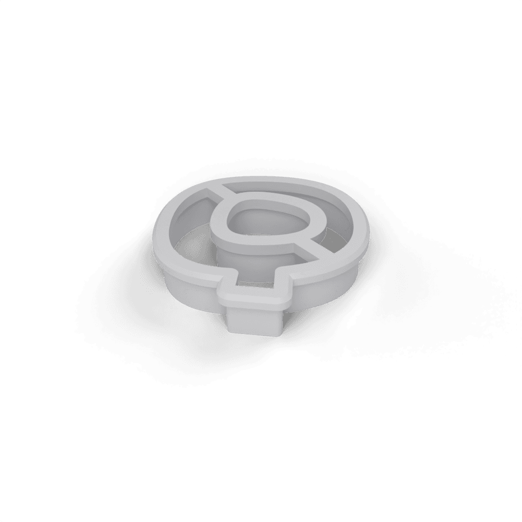 Replacement Letter Q Cookie Cutter