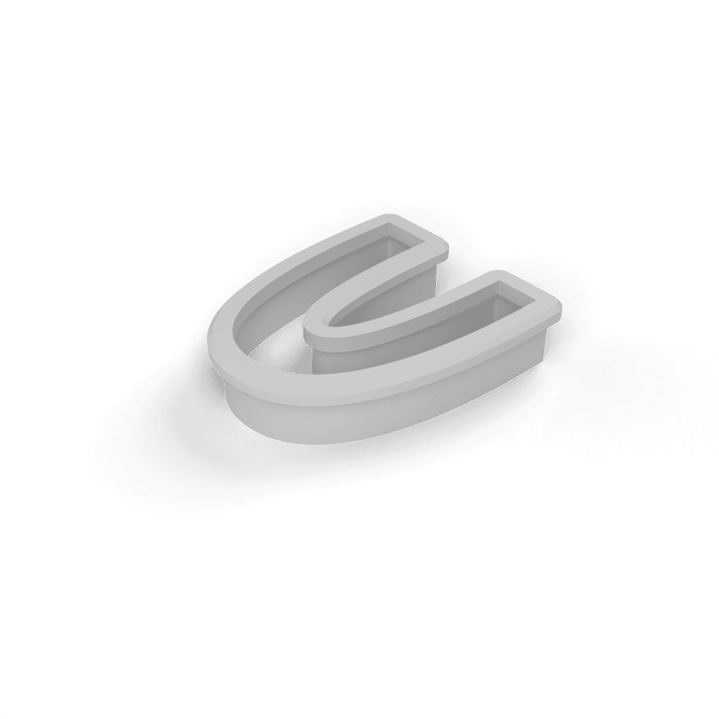Replacement Letter U Cookie Cutter