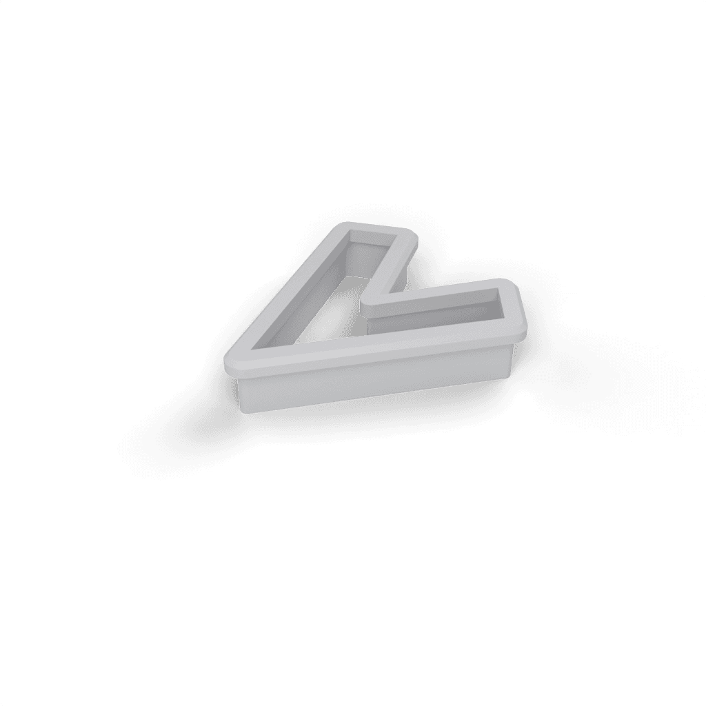 Replacement Letter V Cookie Cutter