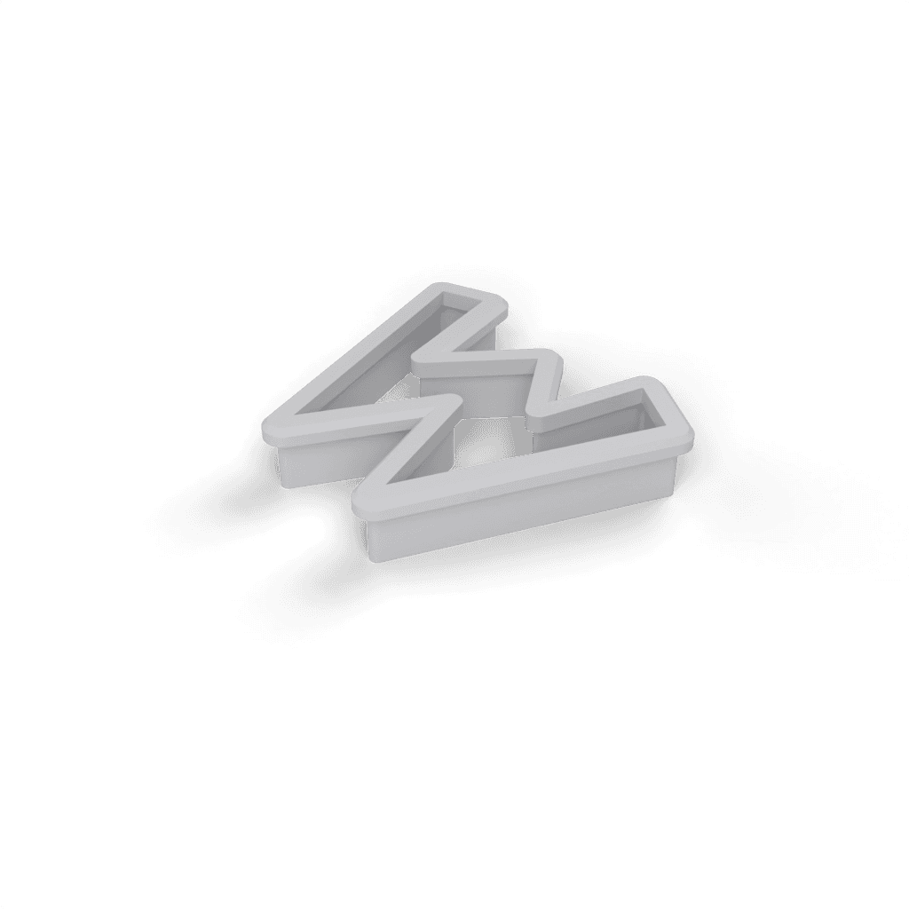 Replacement Letter W Cookie Cutter