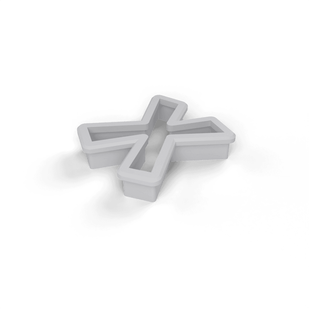 Replacement Letter X Cookie Cutter