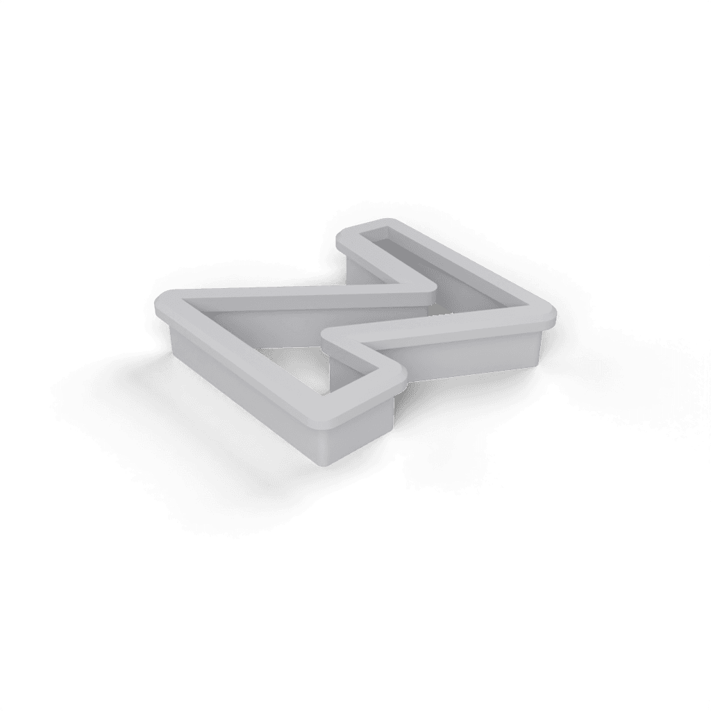 Replacement Letter Z Cookie Cutter