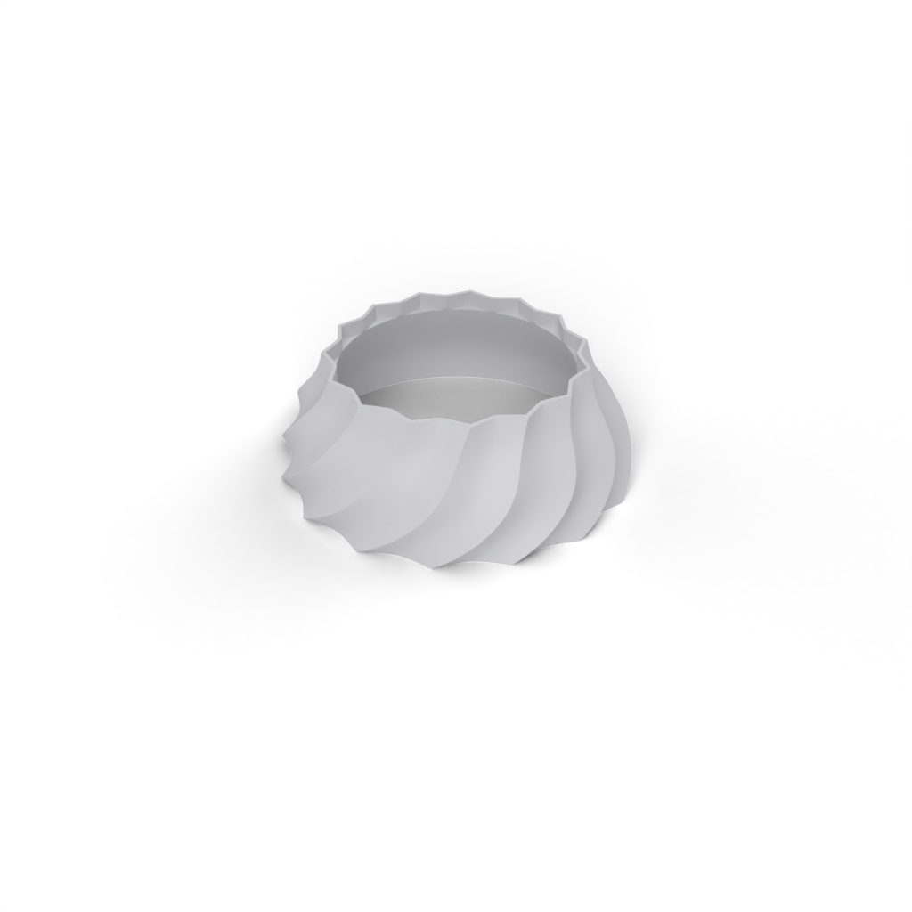 tapered bulbous