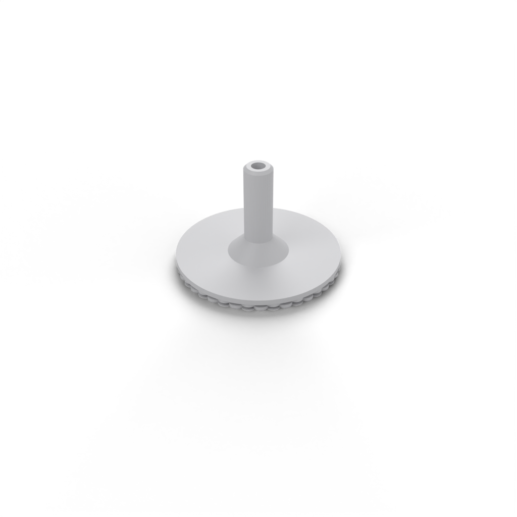 air stone wider opening solid view 2