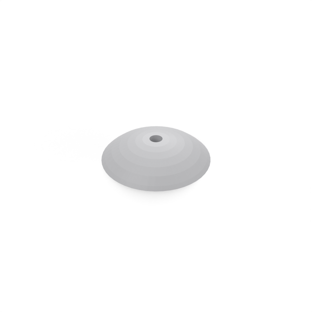 gyroidlampshade cap view 2