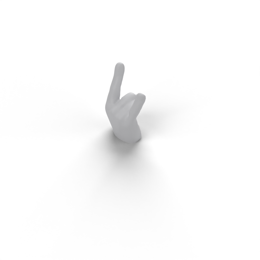 sign of the horns plinth V2.2 Square NOTEXT view 2