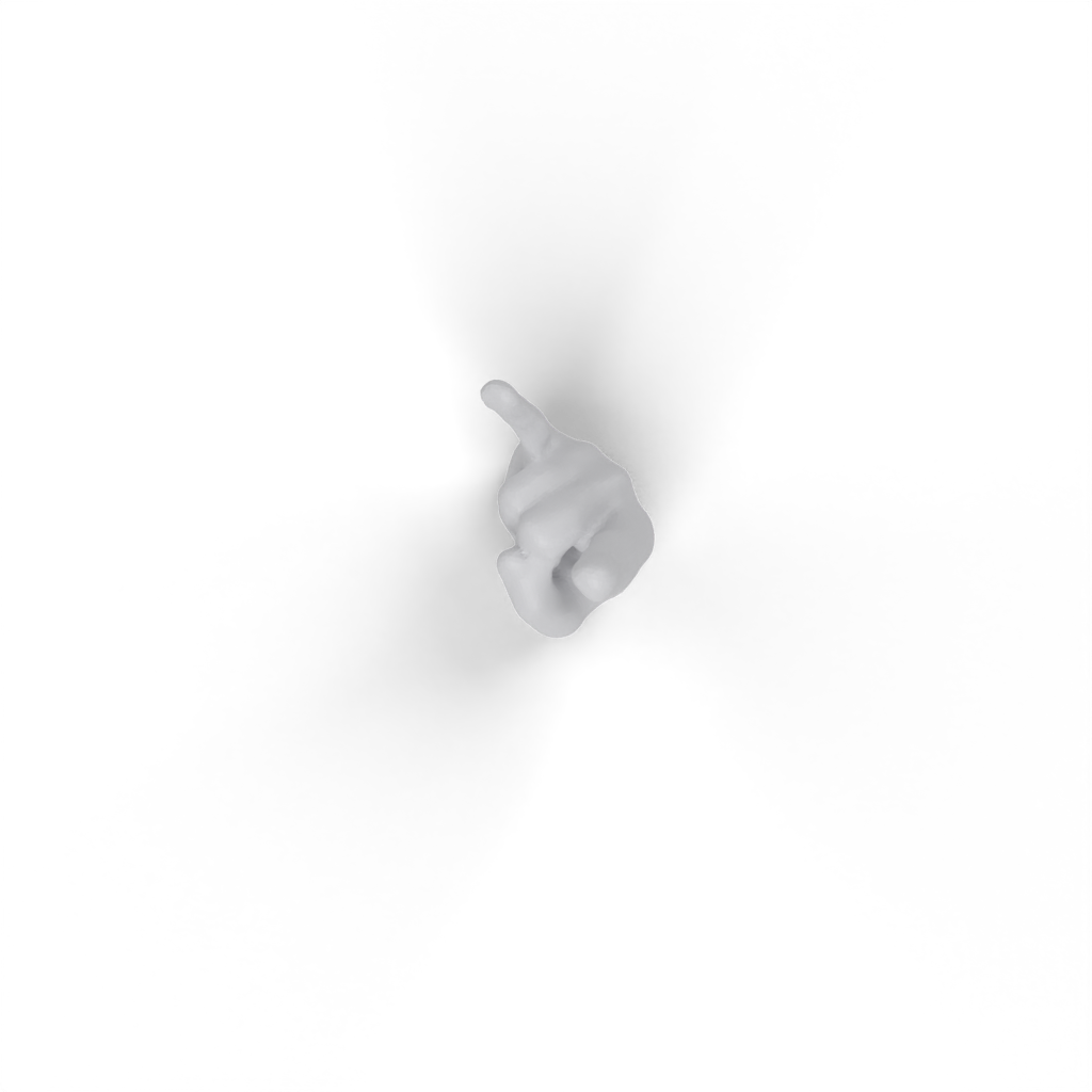 sign of the horns plinth V2.2 Square NOTEXT view 4