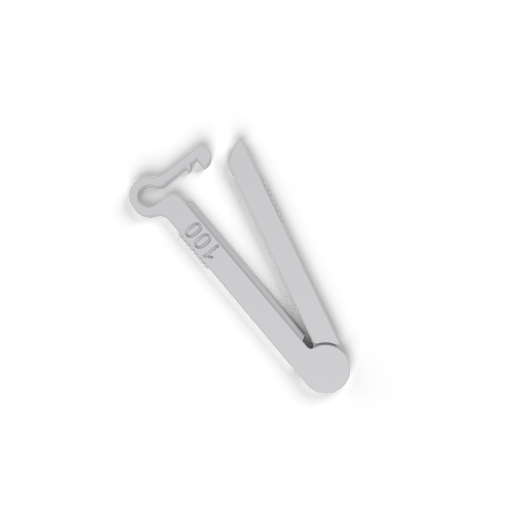 bag clip two stage 100mm view 3