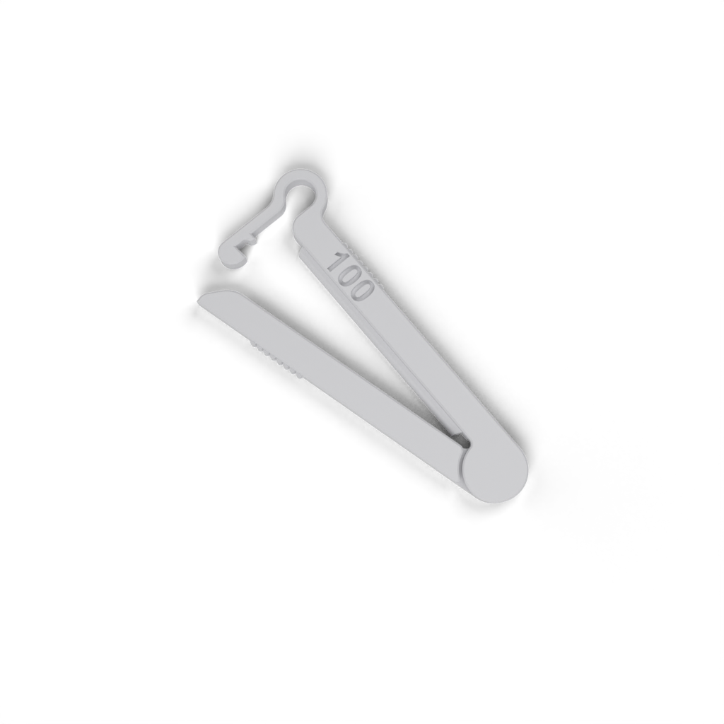bag clip two stage 100mm view 4